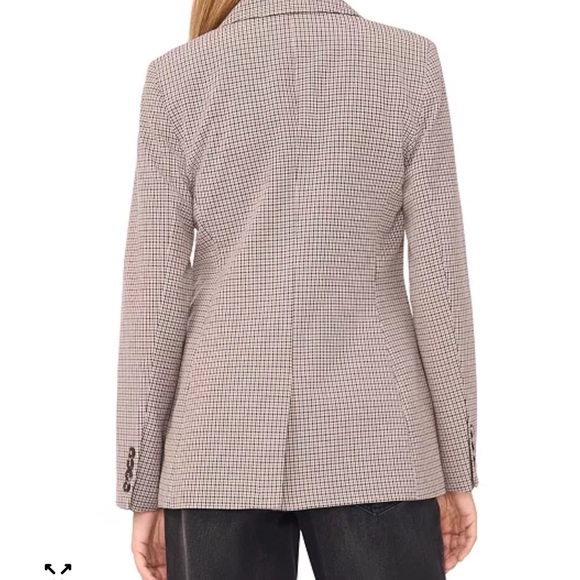 1. State women’s small check blazer /10/ - Picture 3 of 10